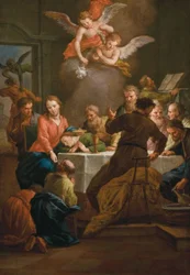 Jesús atiende al apóstol Pedro